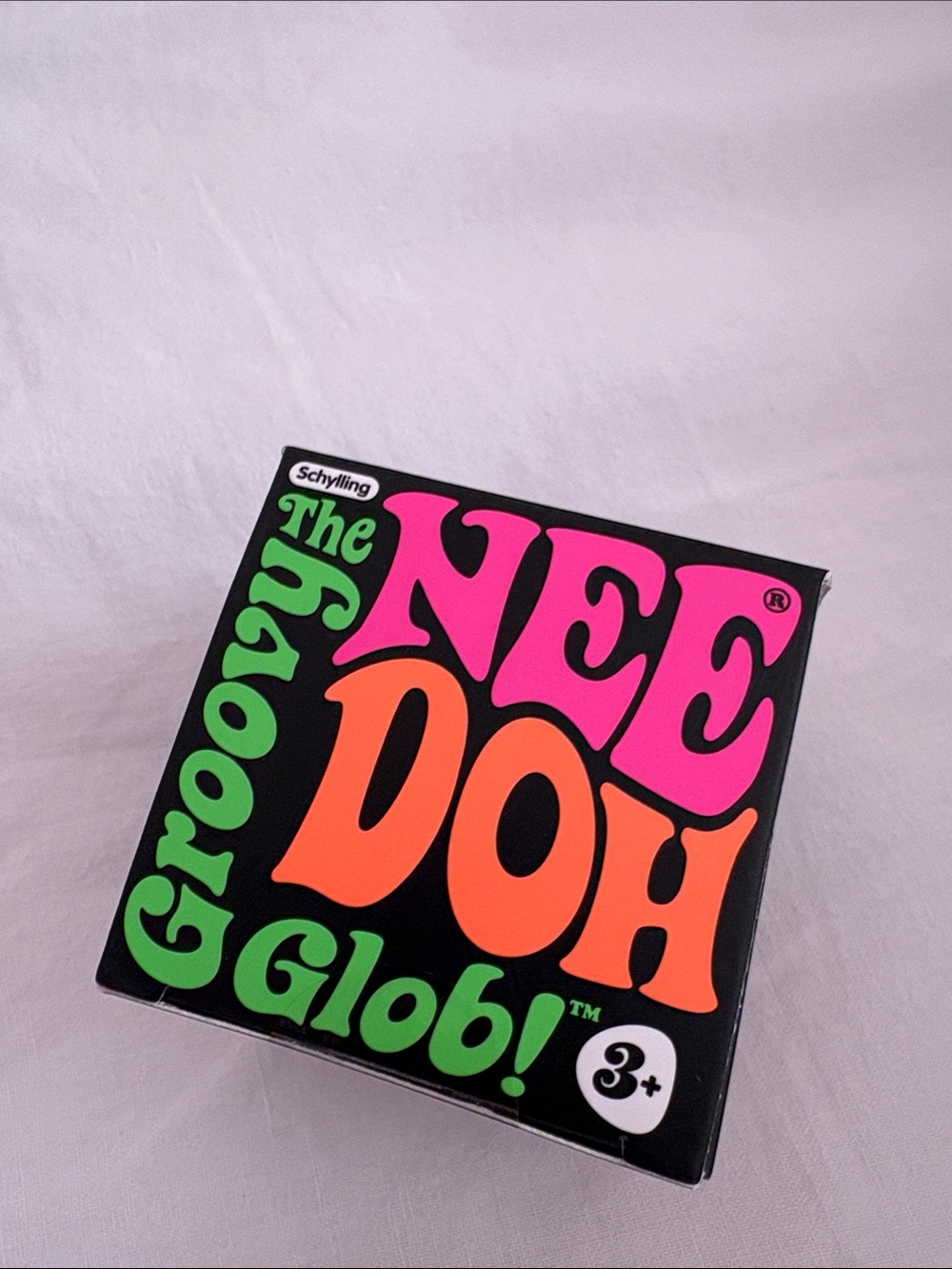 Groovy Nee Doh Glob! Kids Toy - Pink, Orange, Green